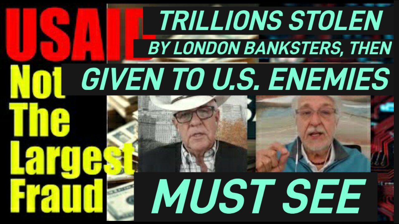 Gabriel & McKibben: TRILLIONS STOLEN. Given to our Enemies, & Used Against Us.SHOCKING TRUTH USAID IS Just the Start