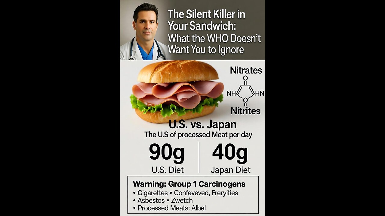 The Silent Killer in Your Sandwich: What the WHO Doesn’t Want You to Ignore
