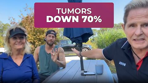 TUMORS REDUCED BY 70% IN TEN MINUTES 💪🏻
