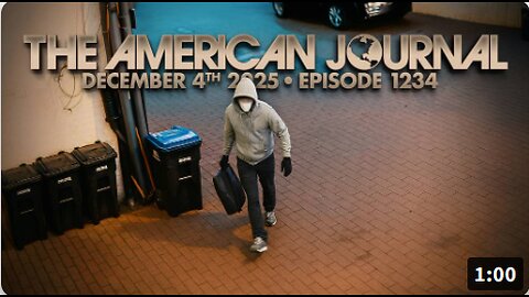 The American Journal: FBI Arrests J6 Pipe Bomb Suspect, Deep State Going After Hegseth To Get To Trump & DOJ Moves To Clean Voter Rolls - FULL SHOW - 12.04.2025
