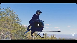 VERY COOL - Volonaut Airbike - Test Riding a Flying Speeder Bike