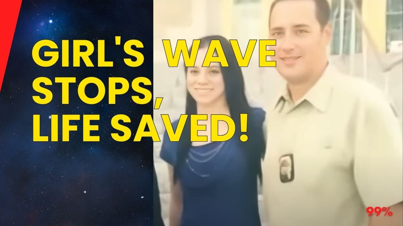 GIRL STOPS WAVING AT COP! His Gut Instinct Saves Her Life!