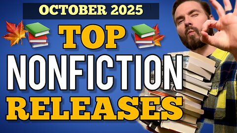 Oct 2025 - Top Nonfiction Book Releases List!