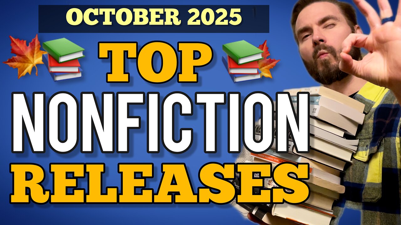 Oct 2025 - Top Nonfiction Book Releases List!
