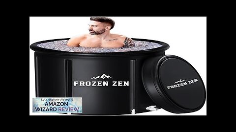 Ice Bath Tub For Athletes with Lid Portable Ice Bath Outdoor Cold Review