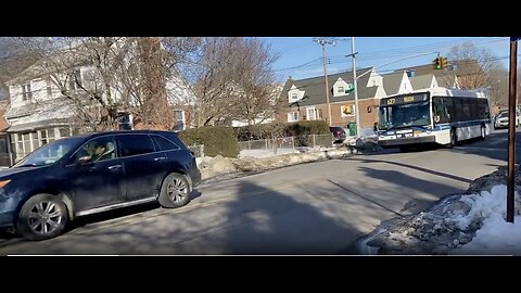 That’s is Q27 Nova LFS MTA Citybus Driving passed 157 46 Street