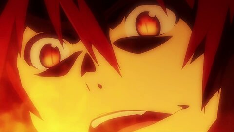 The Devil is a Part-Timer - Sadao eating fried food