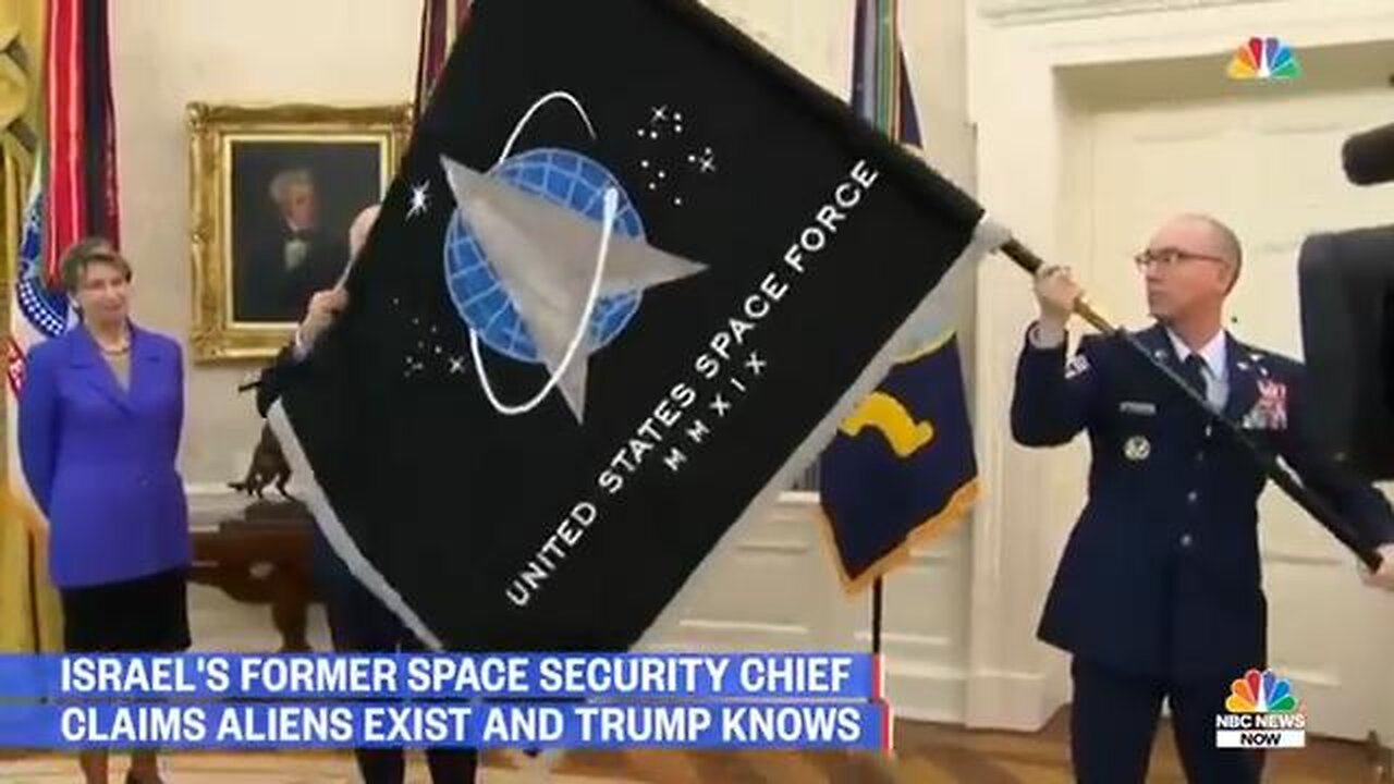 former head of the Israeli space agency said that ETs aliens exist? and Trump knows wtf the theatre