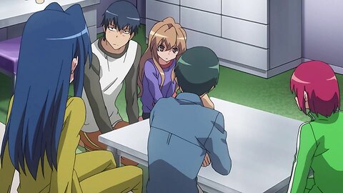 Toradora - Taiga and Ryuuji are planning to elope