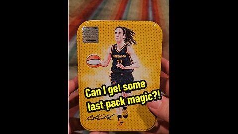 Pack 4 of a Wal-Mart WNBA Prizm tin