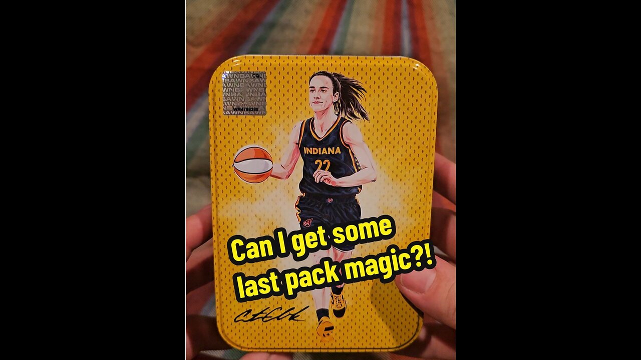 Pack 4 of a Wal-Mart WNBA Prizm tin