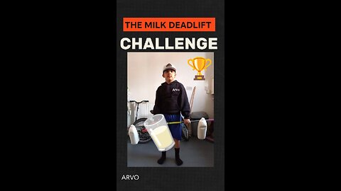 MILK DEADLIFT CHALLENGE