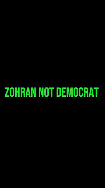 🚨 Zohran Not Democrat! 😱 #ASL #deaf #signlanguage