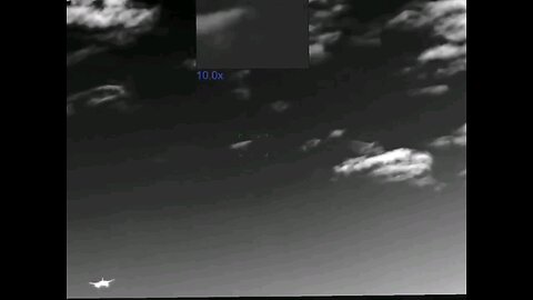 UFOs Recorded with Thermal Camera (stabilized)