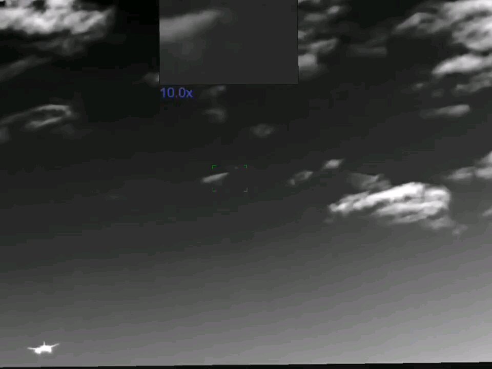 UFOs Recorded with Thermal Camera (stabilized)