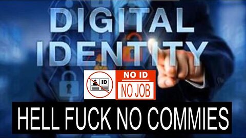 🚨⚠️Digital ID.. Hell Fuck No Commies.. trump vance thiel ai palantir charliekirk israel