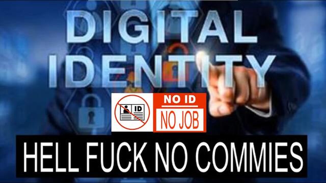 🚨⚠️Digital ID.. Hell Fuck No Commies.. trump vance thiel ai palantir charliekirk israel