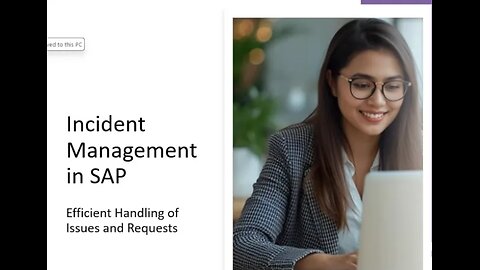 Incident Management in SAP-Efficient Handling of Issues and Requests