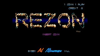 Rezon Arcade Game, Allumer 1991, Longplay