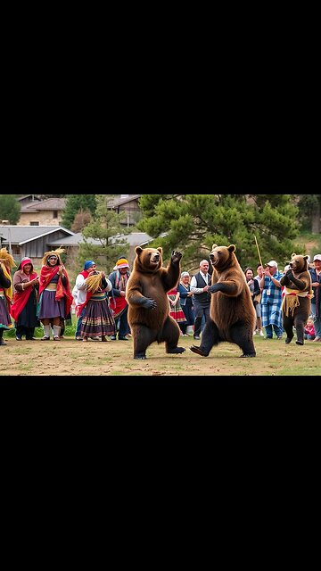 Dance of the Bears in Romani