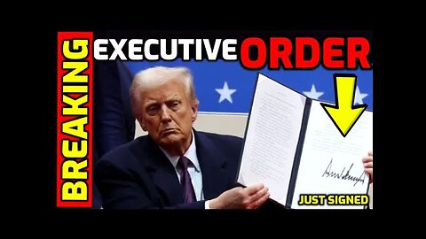 JUST NOW 🚨 Trump signs New Executive Order - He just SHOCKED Everyone