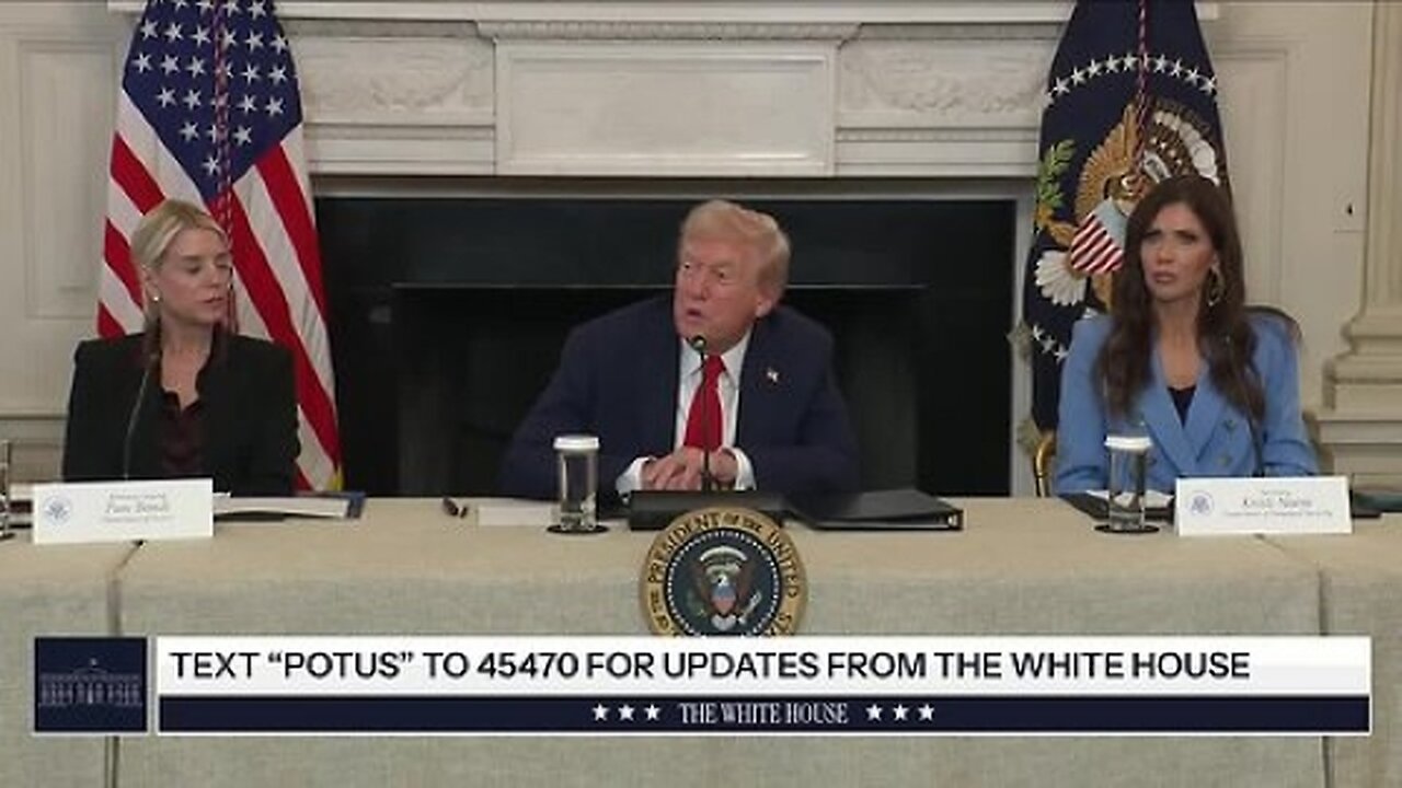 President Trump Participates in a Roundtable on ANTIFA