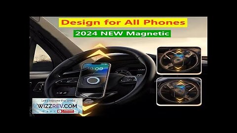 CB2 Magnetic Car Phone Holder Mount without Gravity Mobile Cell GPS Magnet Review