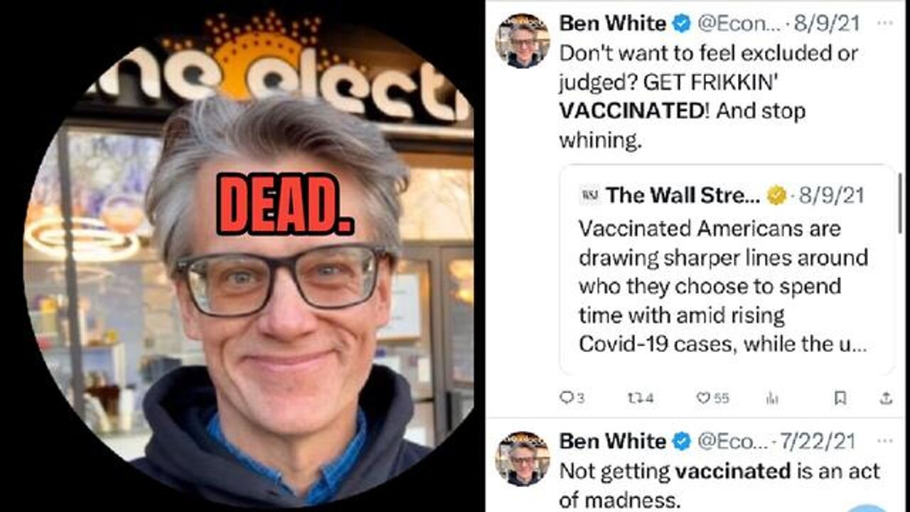 MARK OFF ANOTHER COVID VACCINE ASSHOLE REPORTER!