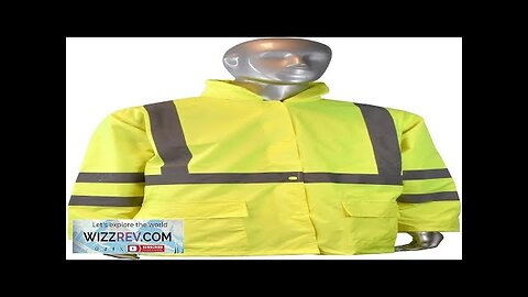 Radians RW10-3S1Y-L Industrial Safety Coated Rain Jacket Review