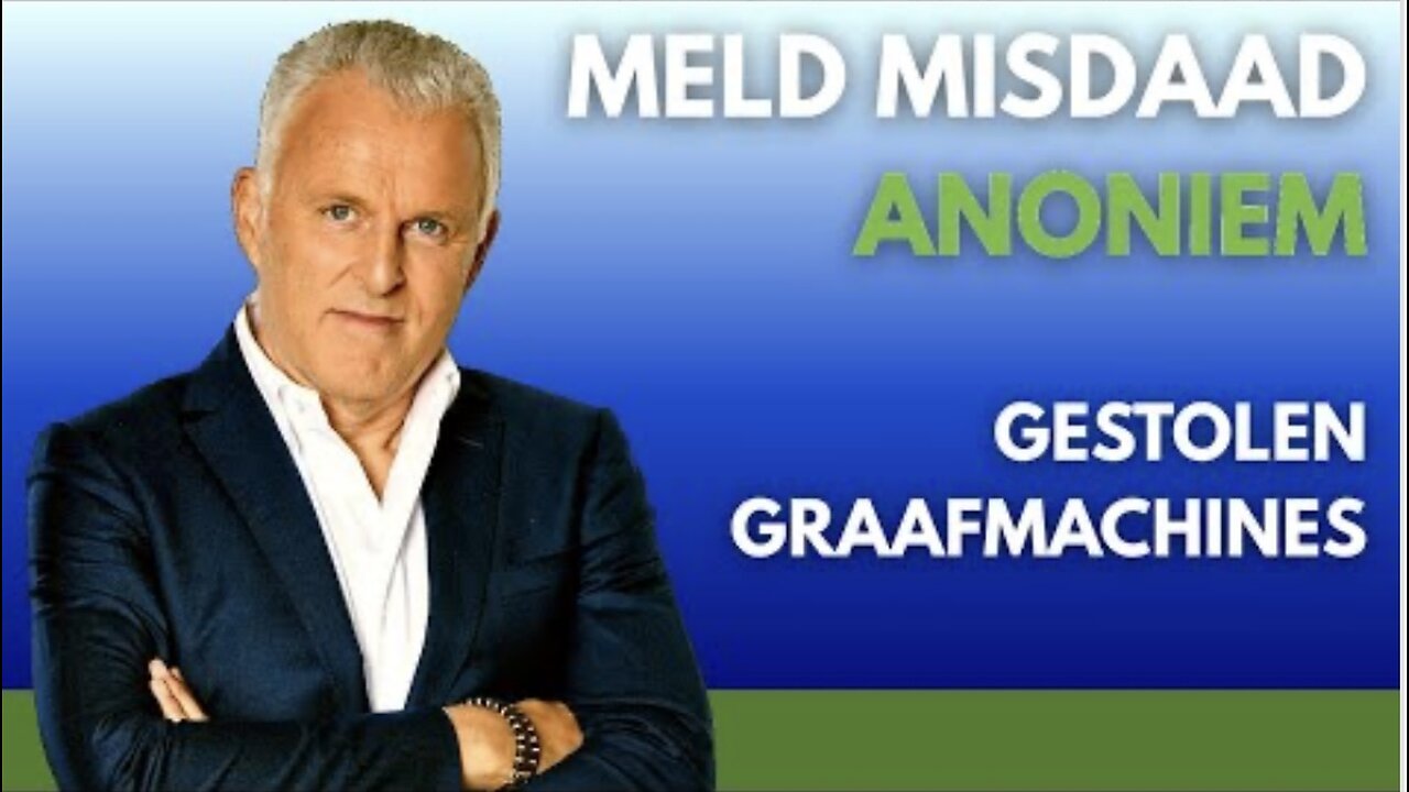 Peter r de Vries,,gestolen graafmachines