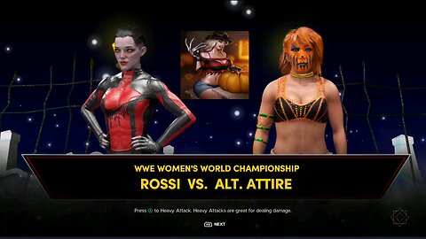 Asuka vs. Rossi (World Championship) WWE 2K24