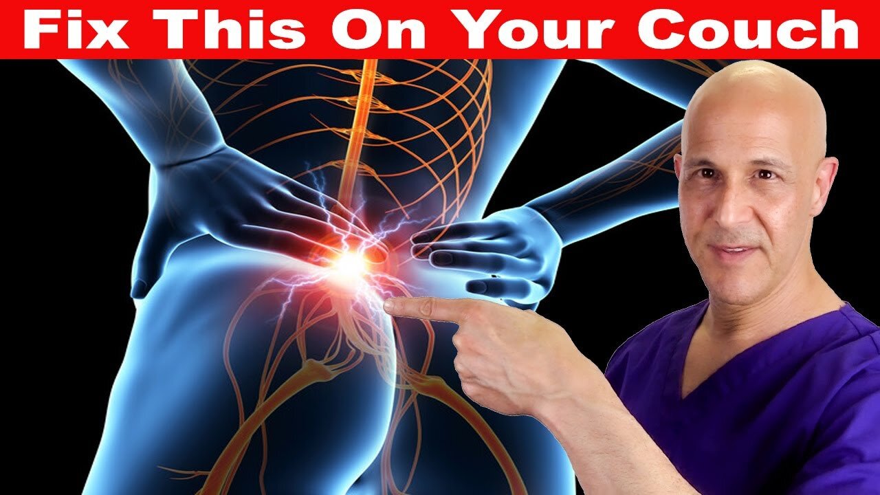 Instant Sciatic & Buttock Pain Relief Right from Your Couch! | Dr. Mandell