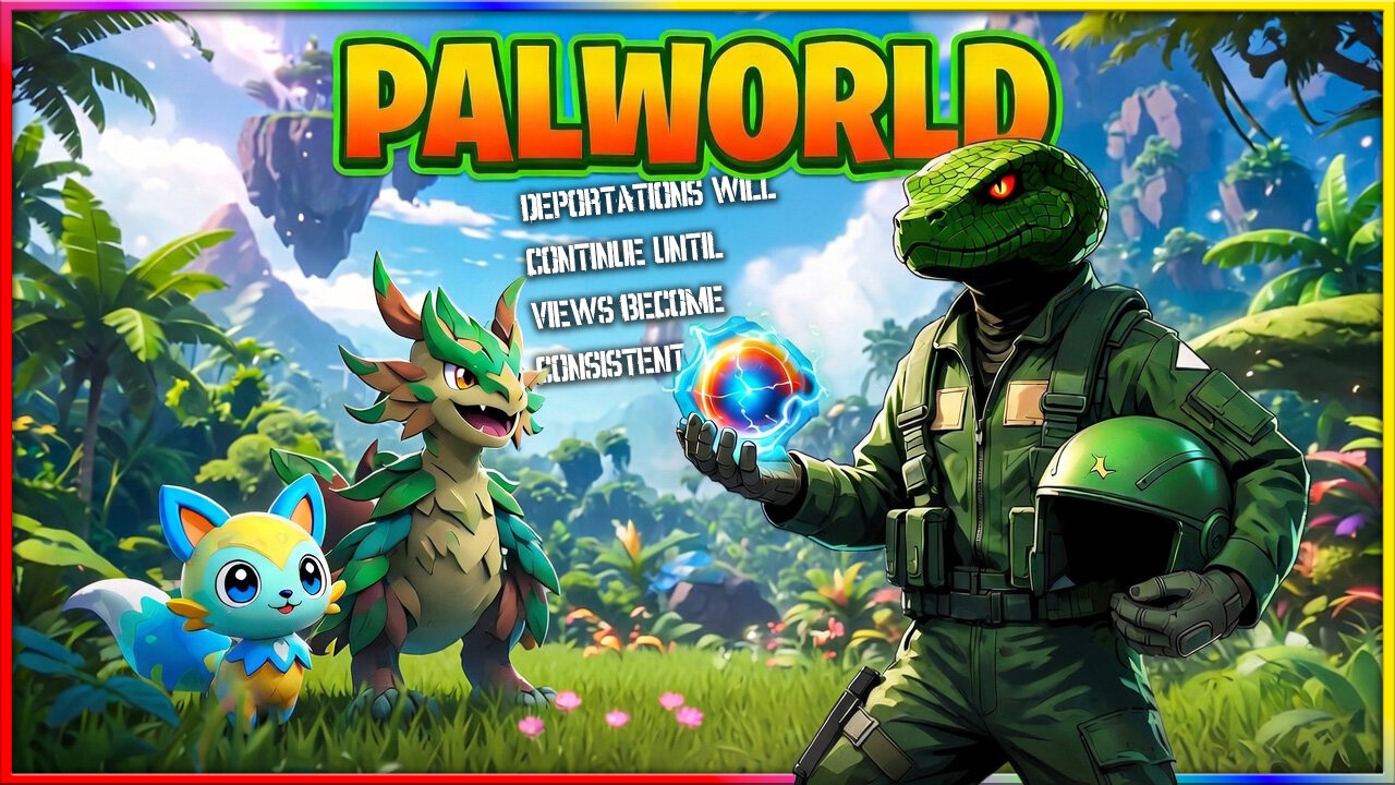 Palworld - Calls for Deportations Will Continue Until Viewpoints are Consistent (collab)