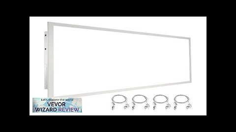 VEVOR 1 Pack 2x4 FT LED Flat Panel Light 6000LM 50W Surface Review