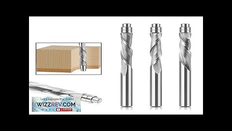 1/4 Inch 6.35mm Shank Compression Spiral Router Bits Tungsten Carbide Flush Trim Review