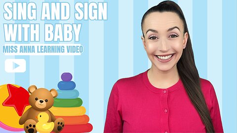 Sing & Sign - Baby's First Words & Songs - Speech Articulation - Lap Bounces & More Baby Learning