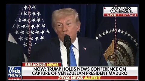 TRUMP’S PRESS CONFERENCE ON VENEZUELA 🇻🇪 + MEMES *