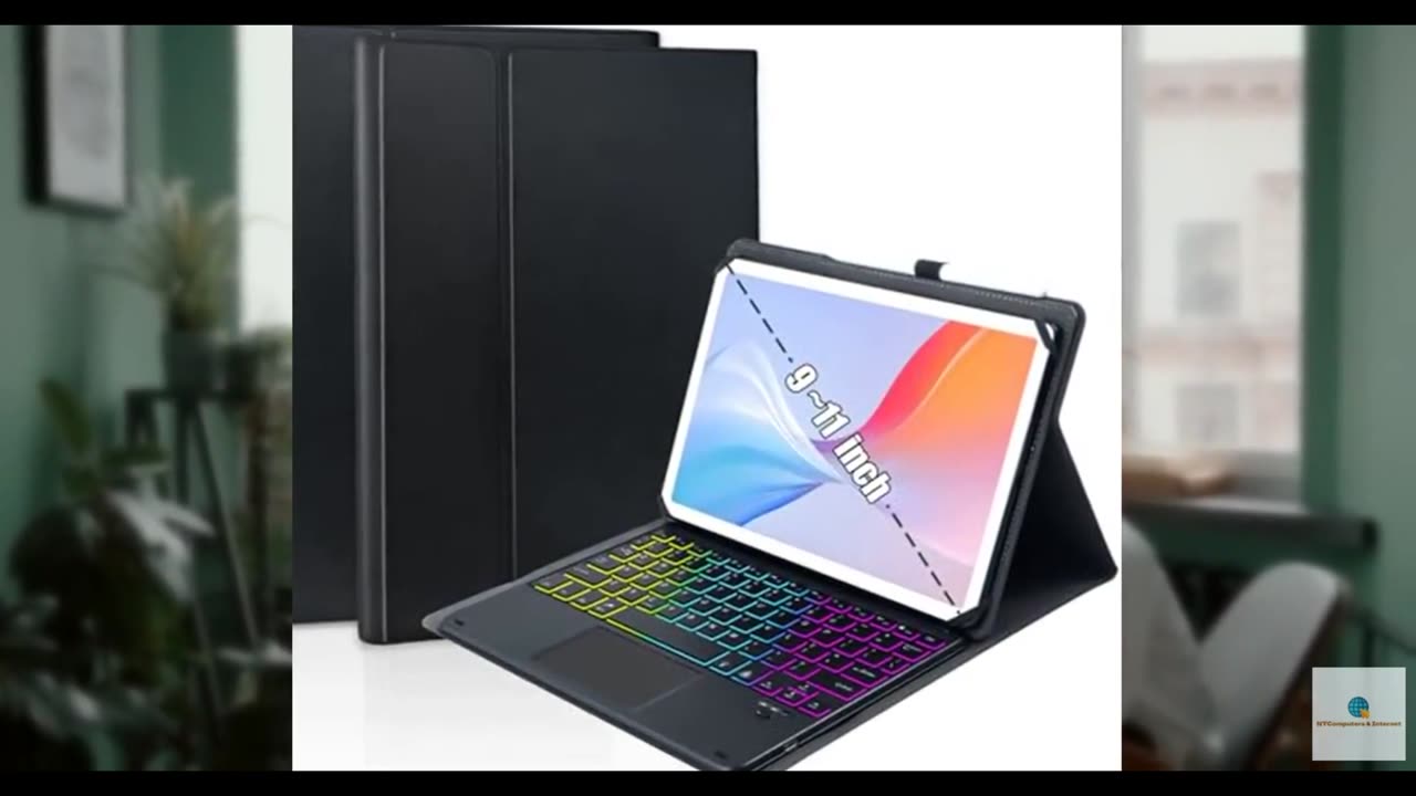 MePadKey Universal Touchpad Keyboard Case for 9.7,10.1,10.2",10.5",10.9",11" Tab