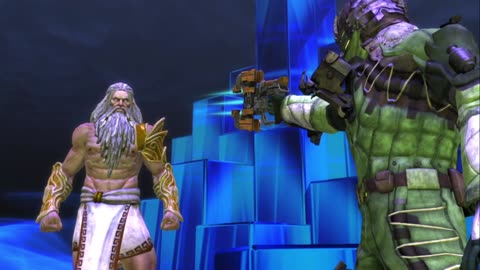 PlayStation All-Stars Battle Royale Arcade Mode: Isaac Clarke vs Zeus Cutscene