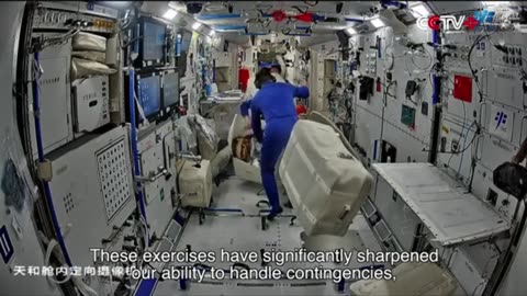 Shenzhou-19 Commander Reflects on Mid-Mission Milestones! 🌌👨‍🚀