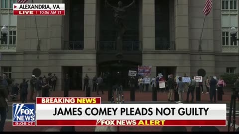 Comey pleads not guilty