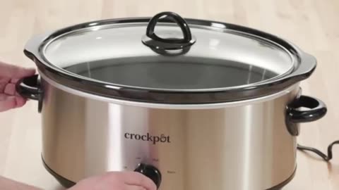 👩‍🍳 Cook Once, Enjoy All Day! | Crock-Pot 7QT Slow Cooker – Easy, Flavorful, and Family-Sized Meals