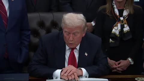 President Trump Signs Bill Ending Shutdown, Makes Remarks About the Future