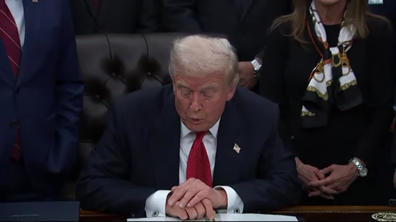 President Trump Signs Bill Ending Shutdown, Makes Remarks About the Future