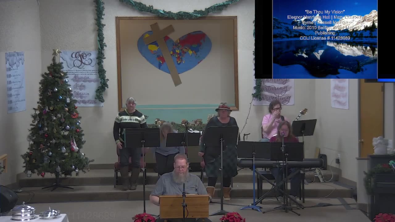 Sunday Service at Moose Creek Baptist Church, North Pole, AK, 12/29/2024