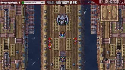 FF5 ‣‣ Final Fantasy V - 9. Castles & Submarines!