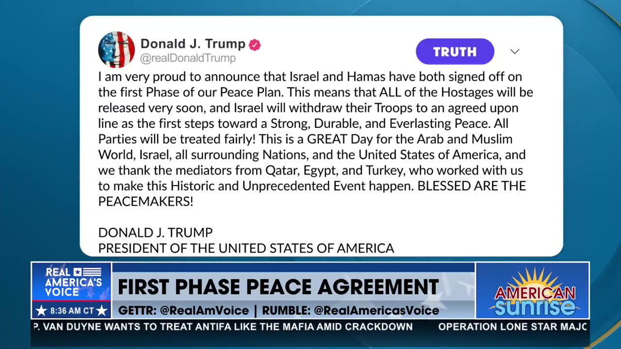 "STRONG, DURABLE, AND EVERLASTING PEACE"