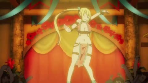 Fairy tail where Lucy sexy dance