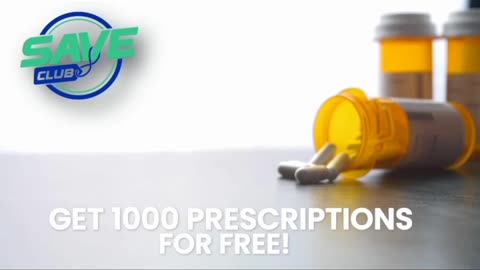 Did you know Save Club Health gives you access to over 1,000 FREE prescriptions?
