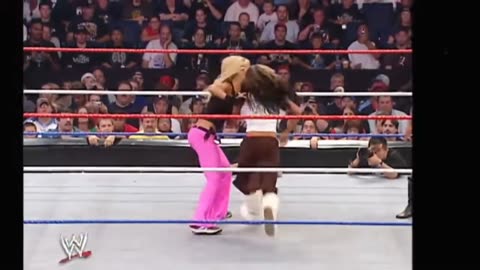 Bra and panties match || women wrestling || Melina vs Torrie Wilson wwe